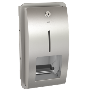 AR WC-Doppelrollenhalter, STRATOS, Edst., UP, 183x331x142 mm, Spindelsystem