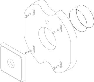 BOSCH Ersatzteil TTNR: 63002419 Wärmeschutz Br-Tür GE315 Board607 everp