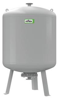 Reflex Membran-Vorschaltgefäß V 2000 10 bar/120 GrC, DN 65/PN 16, grau