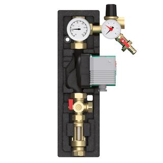 Meibes Einstrang-Solarstation Meiflow S 3/4", mit Wilo Yonos PARA ST 15/7 PWM