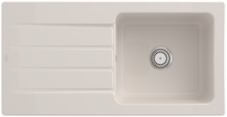 V&B Spüle Architectura 60 m Abl.garn, Hand., crema CeramicPlus