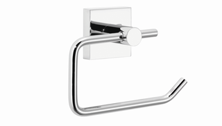 tnwb Papierrollenhalter PRO 030 140x99x53mm, Zinkdr.g, hgl-vc, o. Deckel