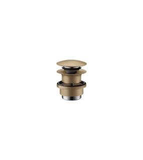 hansgrohe Push-Open-Ablaufgarnitur f WT- und Bidetmischer, brushed bronze