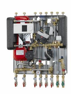 Danfoss Hausstation Akva Lux II VX H2WP H1W1, HE:20kW, PWH:35kW, STW, A260