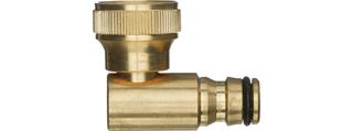 ASW Winkelhahnanschlussstück IG 3/4", für Steckkupplung, Messing roh