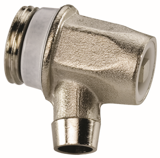 Flamco Entleerstopfen S EXCLUSIV G 1/2 AG, m Ausl., a Met., MS vernickelt