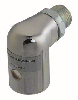 AIPS Labor-Gassteckdose SEPP Gas 5802 DN 15, Messing verchromt