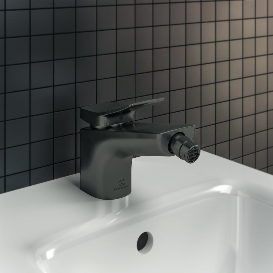 Artikelbild 3 des Artikels „IS Bidet-Einhebelmischer Conca A 133mm, m Abl.-Garnitur, magnetic Gr magnetic grey“