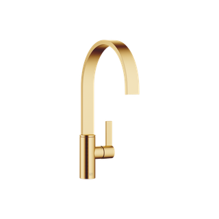 Dornbracht Spültisch-Einhebelmischer MEM Ausladung 241mm, Messing gebürstet