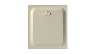 Duschwanne BetteUltra 8737 110x100x3,5cm, Mini-Wannenträger, beige