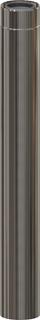 AT Rohr DN80/125, 940mm Edelstahl gebürstet