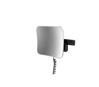 EMCO LED-Rasier-/Kosmetikspiegel evo s, Verg. 5-f., 209mm, eck, St., lightsy.