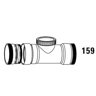 Daikin Revisionsrohr F11 RR DN 110, für flexibles Abgasrohr
