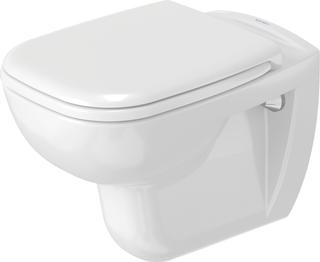 Duravit Wand-Tiefspül-WC D-Code 35,5x54,5cm, 4,5 l, weiß Hygiene Glaze