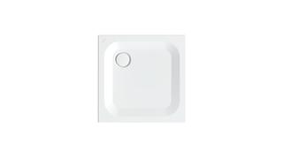 Duschwanne BetteUltra 5529 75x75x2,5cm, Antirutsch/Pro, edelweiß