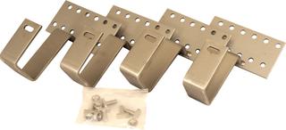 Wolf Falzziegel-Haken AluPlus 4er Set, 8mm, für niedrige Dachlattung