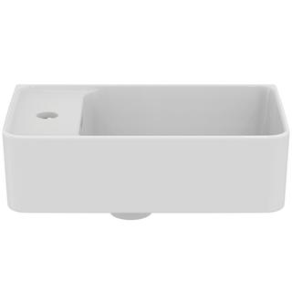 Ideal-Standard Handwaschbecken Strada II 45 x 27 x 17 cm, 1 Hahnloch links, mit Überlauf