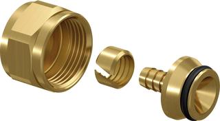 Uponor Klemmringverschraubung Minitec 9,9x3/4" Eurokonus