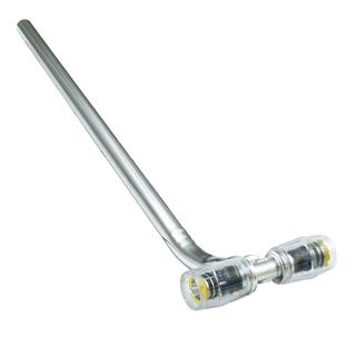 Metall-Steck-HK-Anschluss-T-Stück 330 mm, mit beschichtetem Kupferrohr