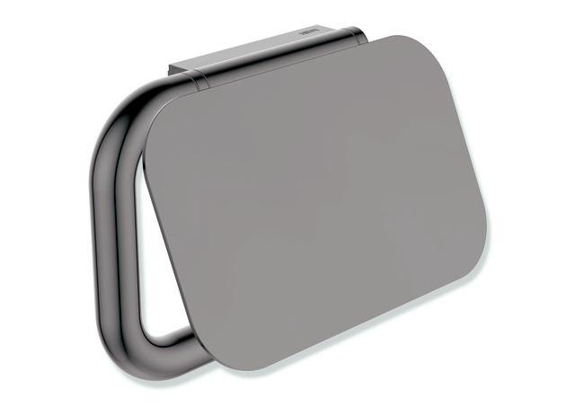 Artikelbild 1 des Artikels „HEWI WC-Papierhalter 480 m Deck, PVD besch., SW-chrom glänzend PVD beschichtet, schwarzchrom glänzend“