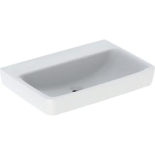 Geberit Waschtisch Renova Plan 70x48cm, o. Hahnl., ohne Überlauf, weiß