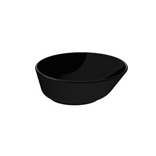 VitrA Aufsatzschale Geo Options 38x38x14cm, rd, o HLB + Ü, gs, sw hgl