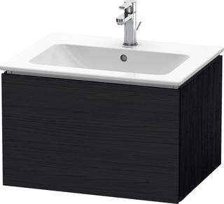 DU WTU wandh. L-Cube 481x620x400mm 1 Auszug, f.233663, Eiche Schwarz ES Ahorn