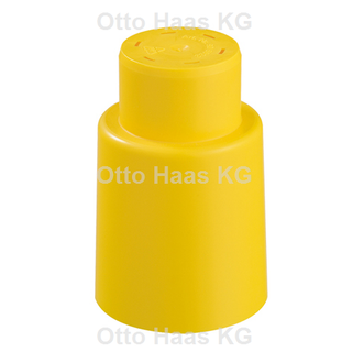 HAAS Bauschutz 98mm, für Unterputz-Spülrohr, gelb