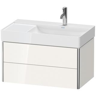 Duravit Waschtisch-Unterschrank XSquare 78,4x46x39,7cm, 2 La, B re, wandh, lei