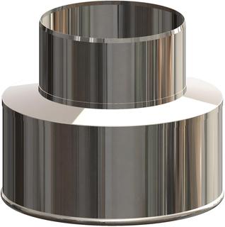 ATEC Mündungsabschluss DN 160/230, PP, Edelstahl blank