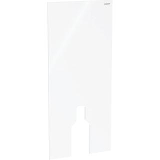 Geberit Frontverkleidung Monolith f Stand-WC-Modul, Bauh. 114cm, Glas weiß