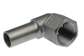 AIPS Einsteckwinkel VSH XPress R2710 15mmxRp 1/2, Edelstahl, 90Grad