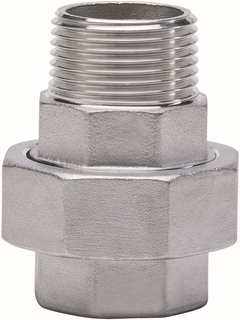 gebog316 Edelstahl-Gewindefitting 341 - Verschraubung konisch 1/2"