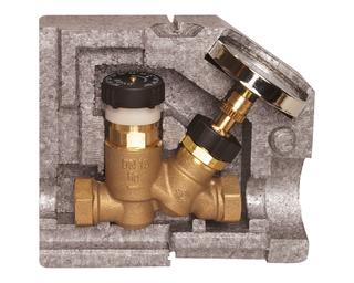 Meibes Zirkulationsventil NexusValve DN 25, Rp 1 IG, Baul. 136mm, m Iso.