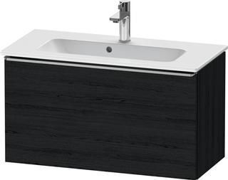 Duravit WT-Unterschrank D-Neo Compact 81x37,2, ES geb/Eiche sw, 1 Ausz., wandh