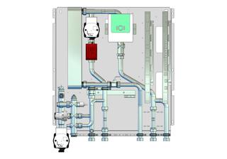Strawa Frischwasserstation Friwara W-FBR M2-3-W-FBR-32-VA, dezentral