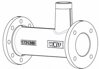 Wolf Anschlussrohr DN100 für MGK-2 800-1000