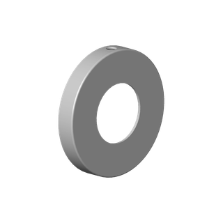 DO Rosette ERSATZTEILE 092722042 D 60 x D 28,3 x 9 mm Chrom