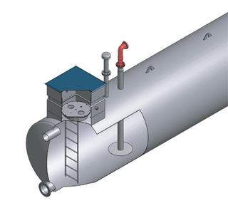 Dehoust Löschwasserbehälter NI 20000 l, d 2000, unterird., Einw.
