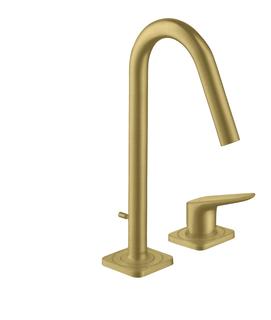hansgrohe 2-L-WT-Arm 160 Axor Citterio M Ausl. 135mm, m Zugst.Abl.Gar., brush. br