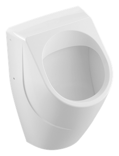 V&B Absaug-Urinal O.NOVO 33,5x56x32cm, D-Flush, Zul. verd., weiß