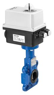 Danfoss mot. Absperrklappe VFY-WA DN100, 24V, Klappensch., Epoxid, FL