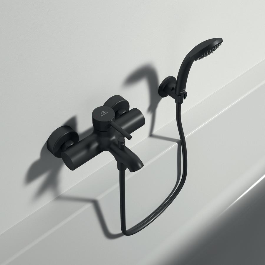 Artikelbild 6 des Artikels „IS Bade-Einhebelmischer Ceraline AP, Ausladung 168mm, silk black silk black“