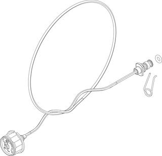 BOSCH Ersatzteil TTNR: 87182243440 Manometer