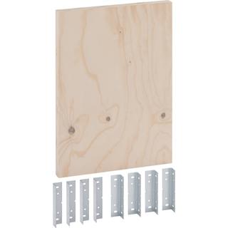 Geberit Montageplatte Duofix 50x35x2cm, univers., f Trockenbau, Holz