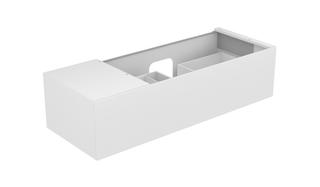 Keuco Waschtischunterschrank Edition 11 140x35x53,5cm, 1 Ausz, r, Beleucht., we.
