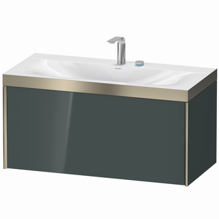 DU WTU XViu/Viu,1 AZ,503x1000x480mm,2 HL champ.m./dolom. grey hg, Ra.B1 ES Nussb