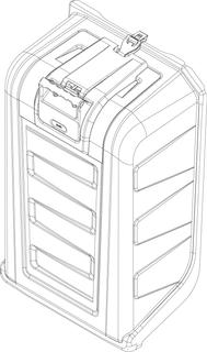 BOSCH Ersatzteil TTNR: 87186677790 Abdeckung Luftkasten Junkers