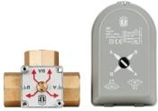 Tuxhorn 3-W.-Umschaltvtl tubra UV DN 32, kvs 10, Rp 1 1/4, AG, selbstdich.