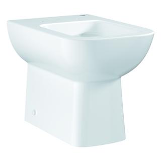 GROHE Stand-Tiefspül-WC BauEdge Keramik randl., Abg. waag., bac t W., alpinweiß